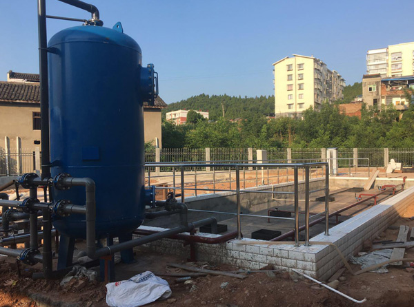 10T/H生活污水回用现场 河南濮阳中原油田采油一分厂