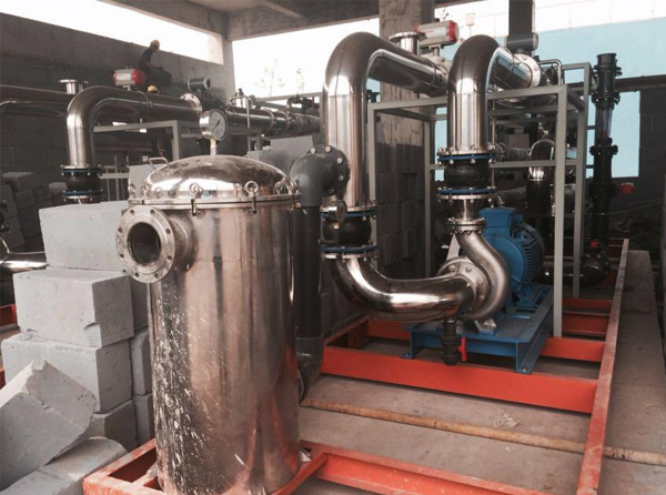 5T/H垃圾渗透液处理安装现场 黑龙江省佳木斯桦南县